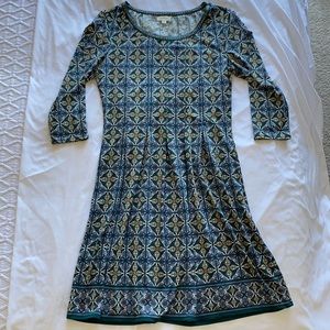 Patterned Max Studio Dress